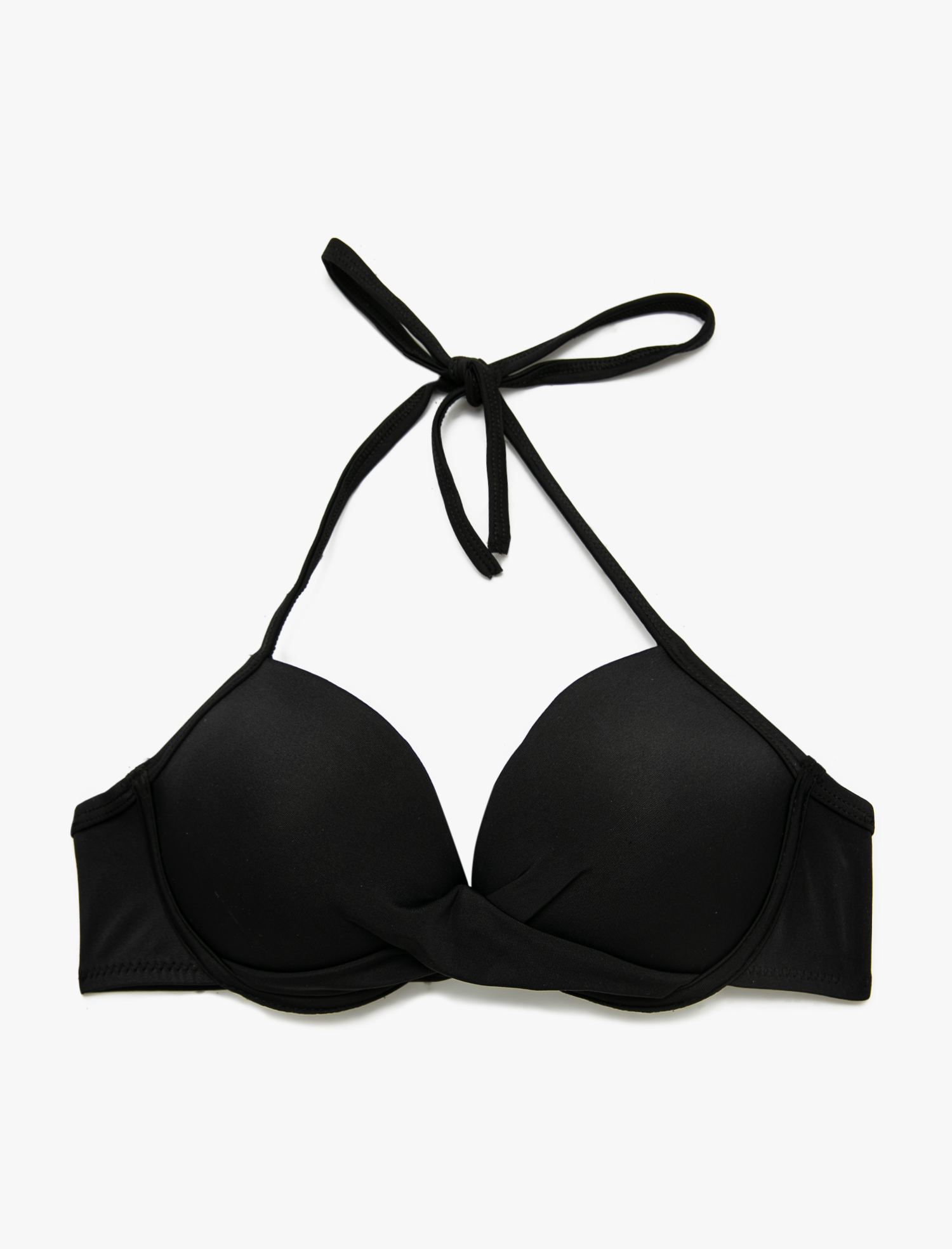  Bağlama Detaylı Bikini Üstü