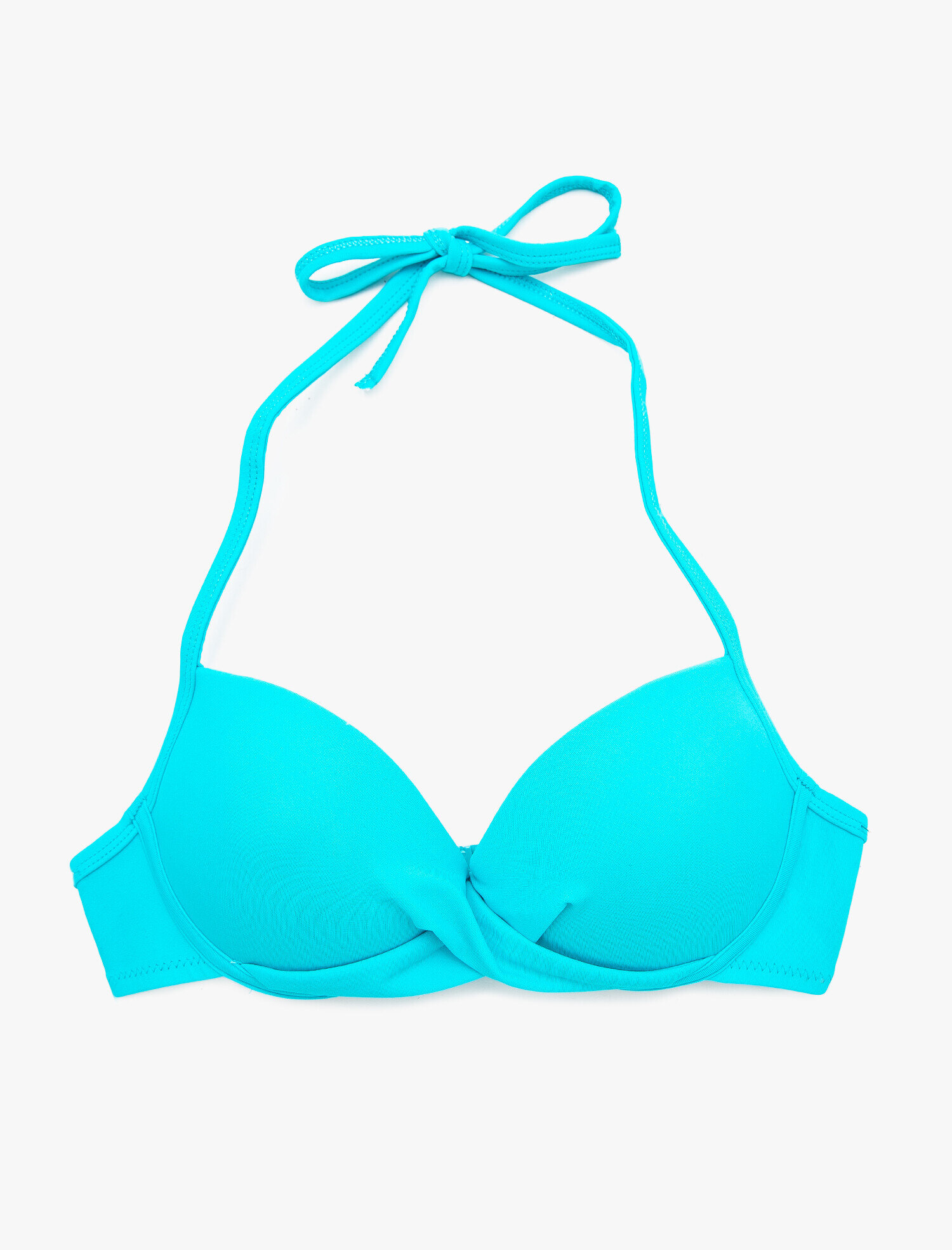   Bağlama Detaylı Bikini Üstü