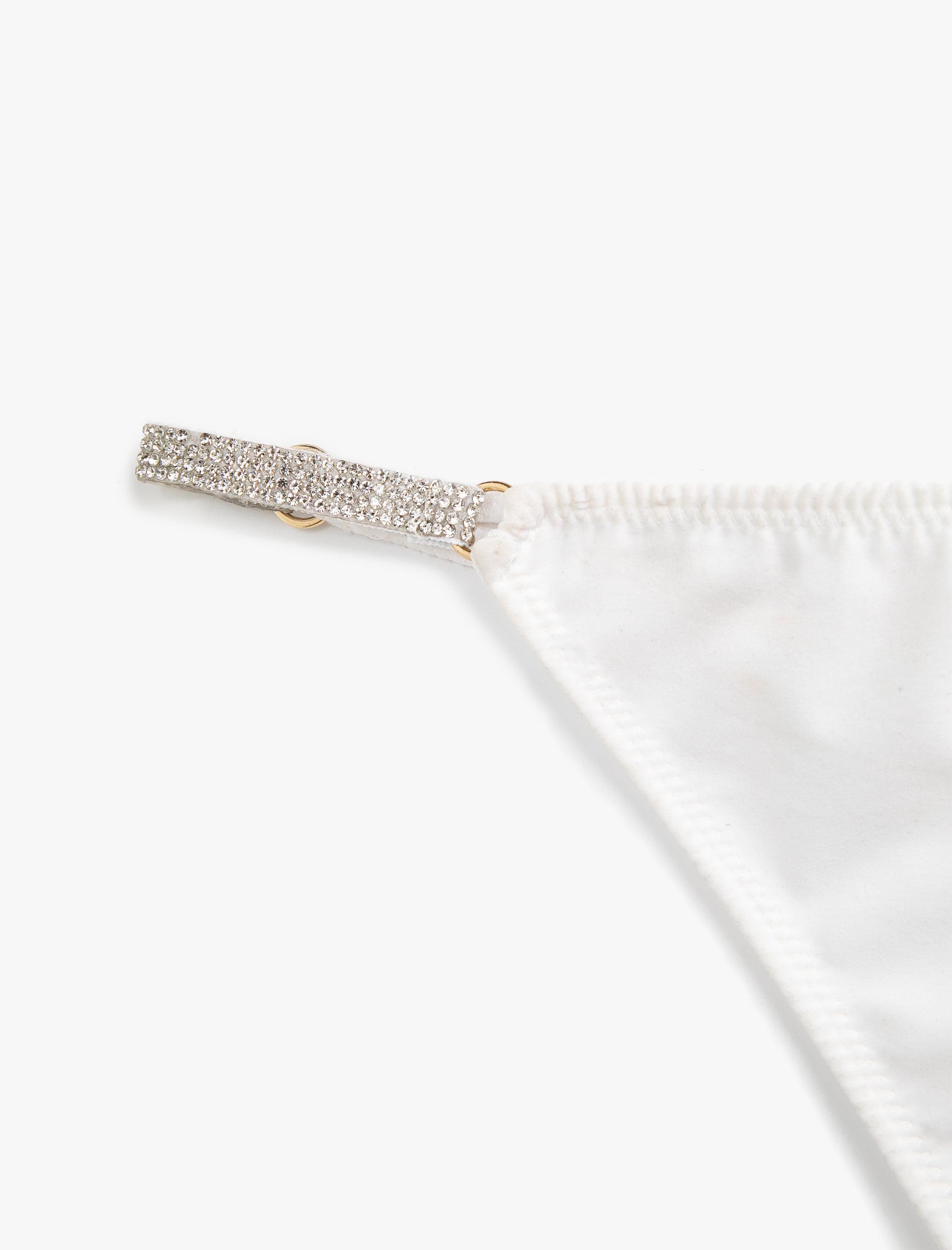   Lastik Detaylı Brazilian Bridal Külot
