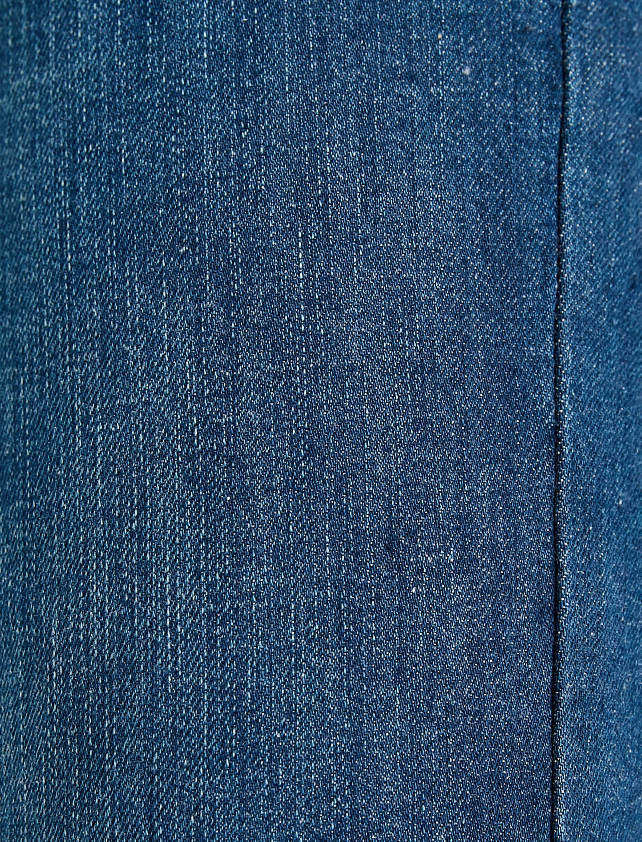  İspanyol Paça Kot Pantolon Slim Fit Standard Bel Esnek Pamuklu Cepli - Flare Jeans