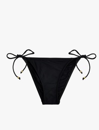 Bağlamalı Yanları İpli  Bikini Altı