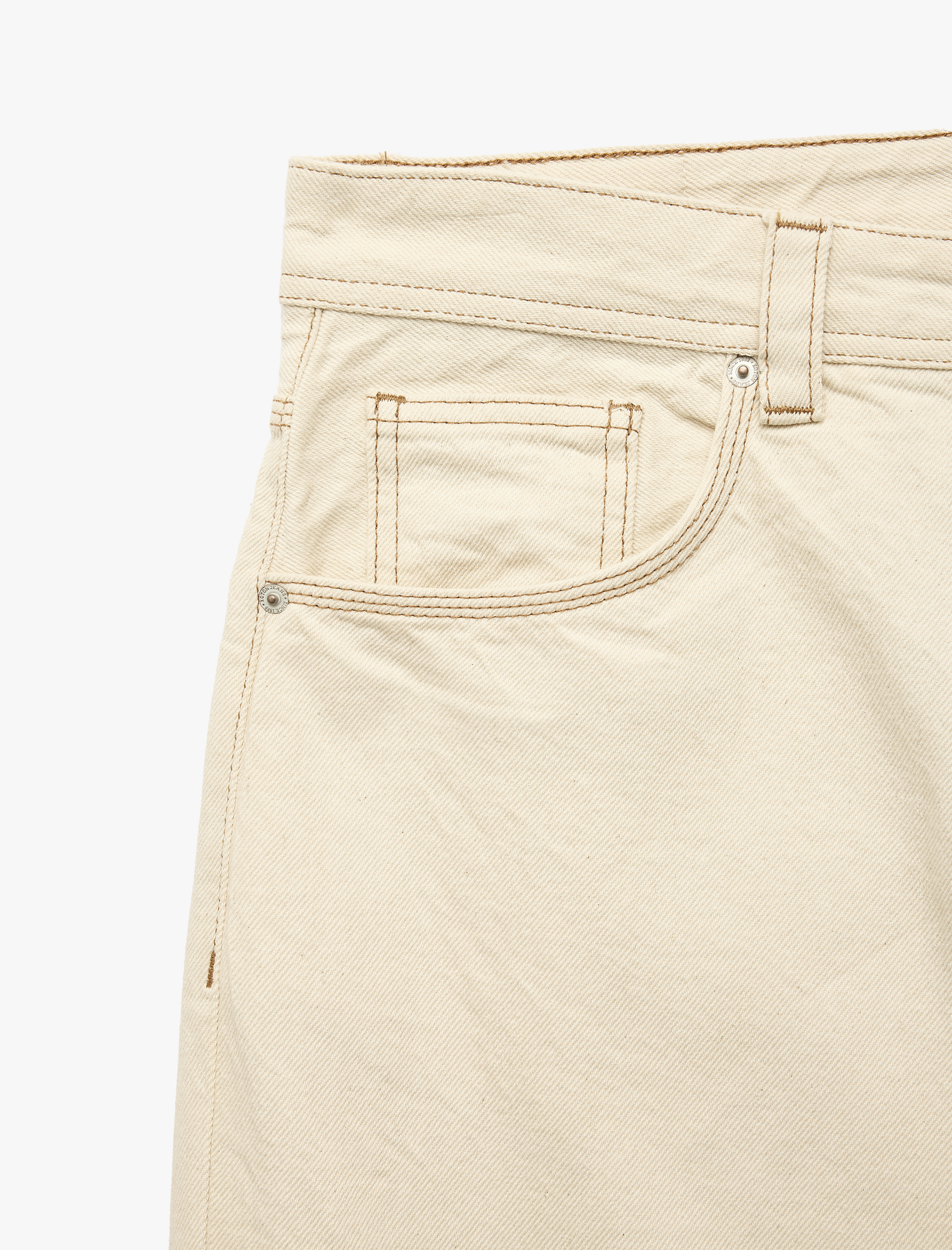   Oversize Pamuklu Cep Detaylı Bol Barrel Fit Jean Pantolon