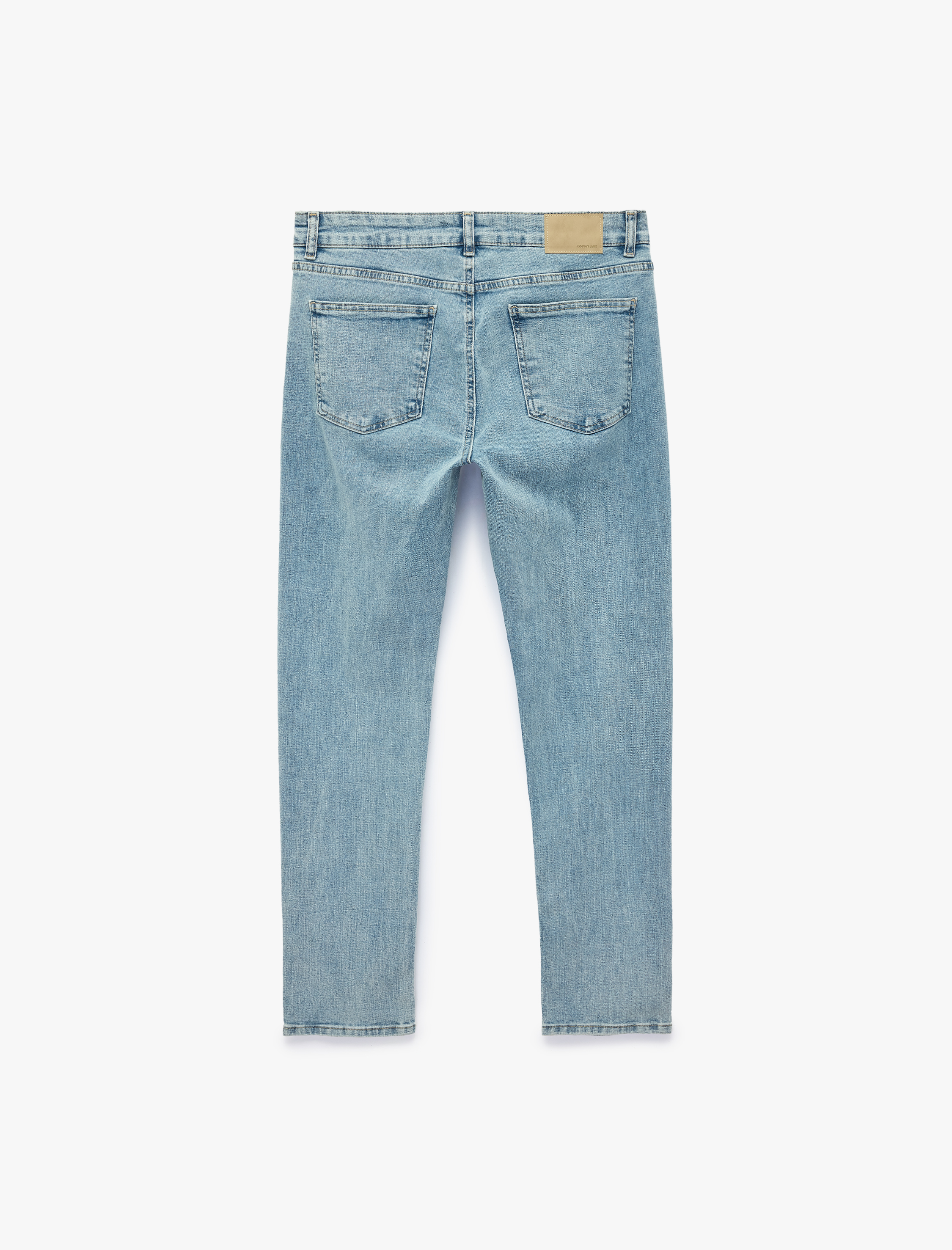   Normal Bel Cepli Pamuklu Skinny Jean Pantolon - Michael Jean