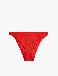 Asimetrik Kesim Dokulu Bikini Altı