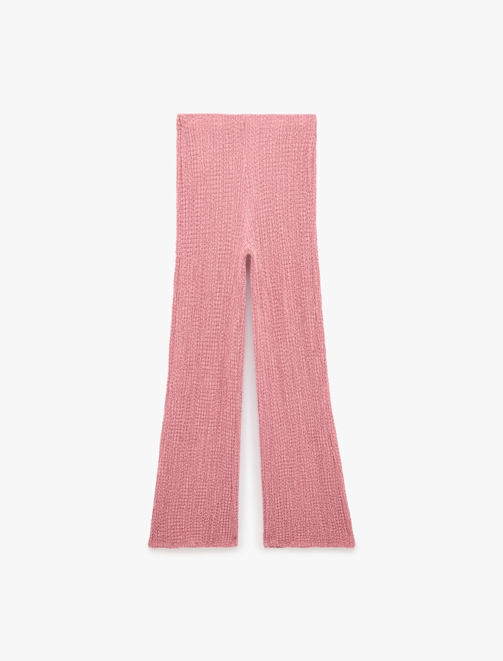  Bürümcük Kumaş Dokulu Slim Fit Pantolon