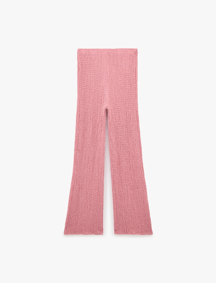  Bürümcük Kumaş Dokulu Slim Fit Pantolon