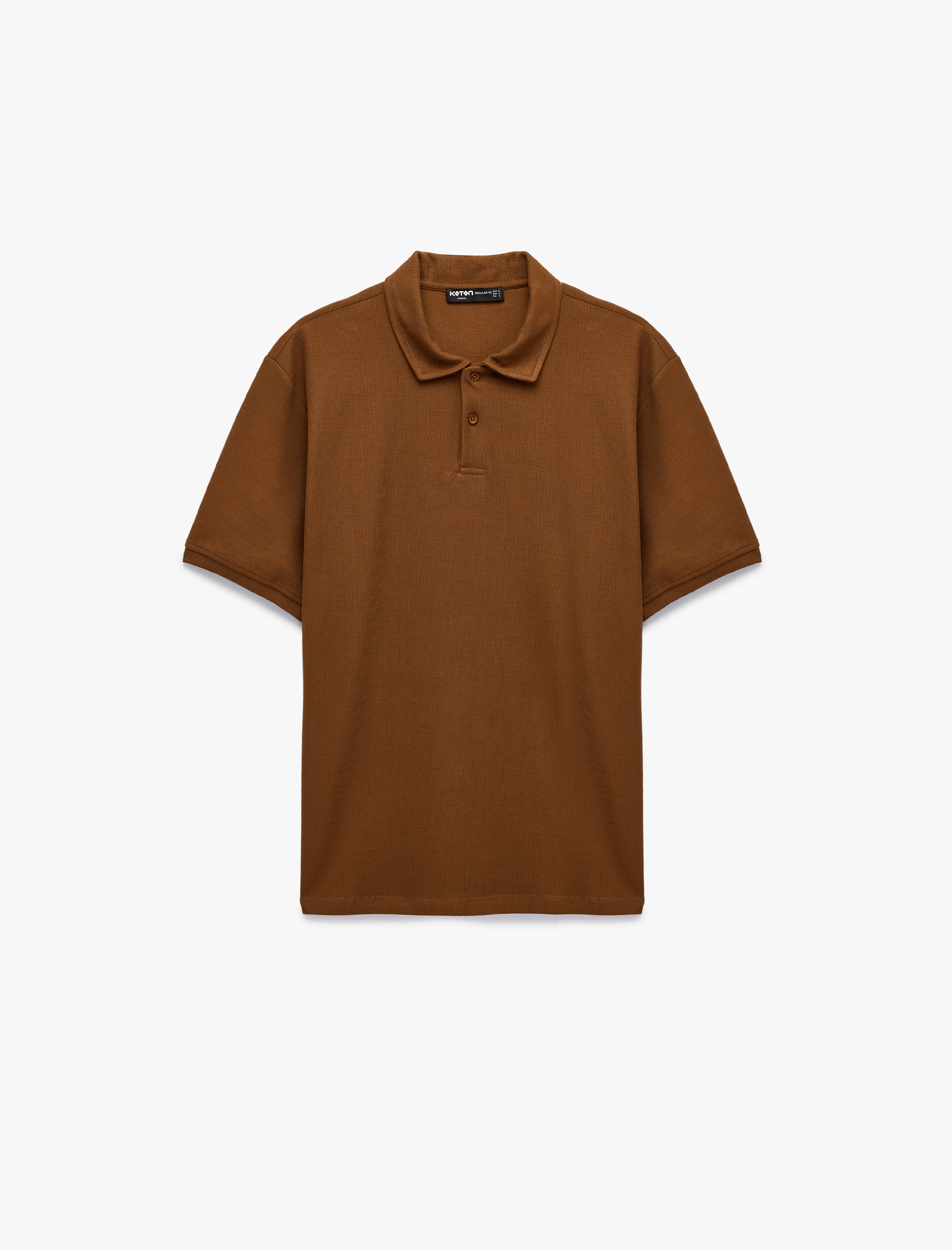   Pamuklu Kısa Kollu Regular Fit Polo Yaka Tişört
