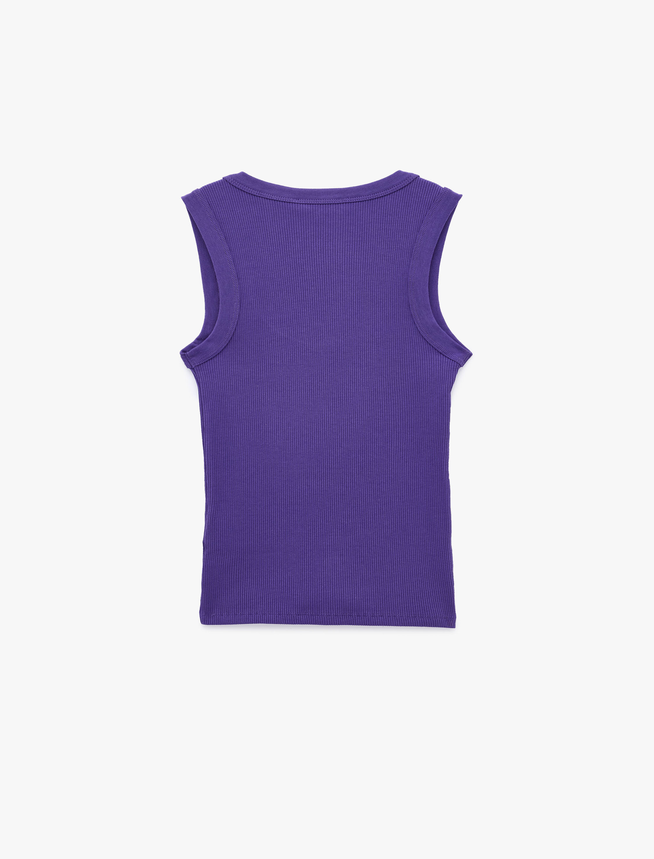   Pamuklu U Yaka Slim Fit Atlet