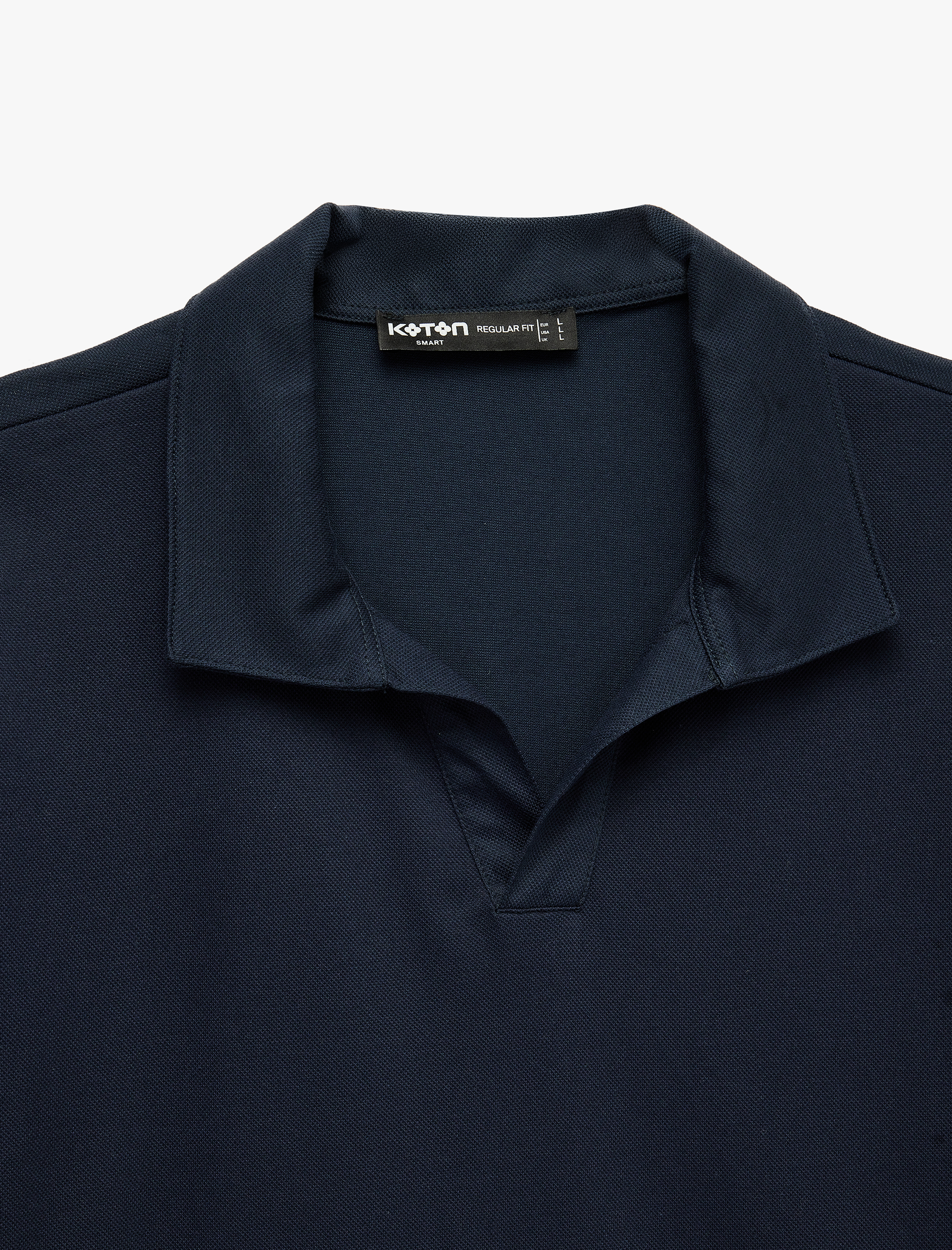   Pamuklu Kısa Kollu Regular Fit Basic Polo Yaka Tişört