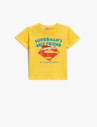 Süper Köpek Krypto Baskılı Tişört Super Pets Lisanslı