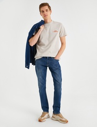 Slim Fit Kot Pantolon - Brad Jean