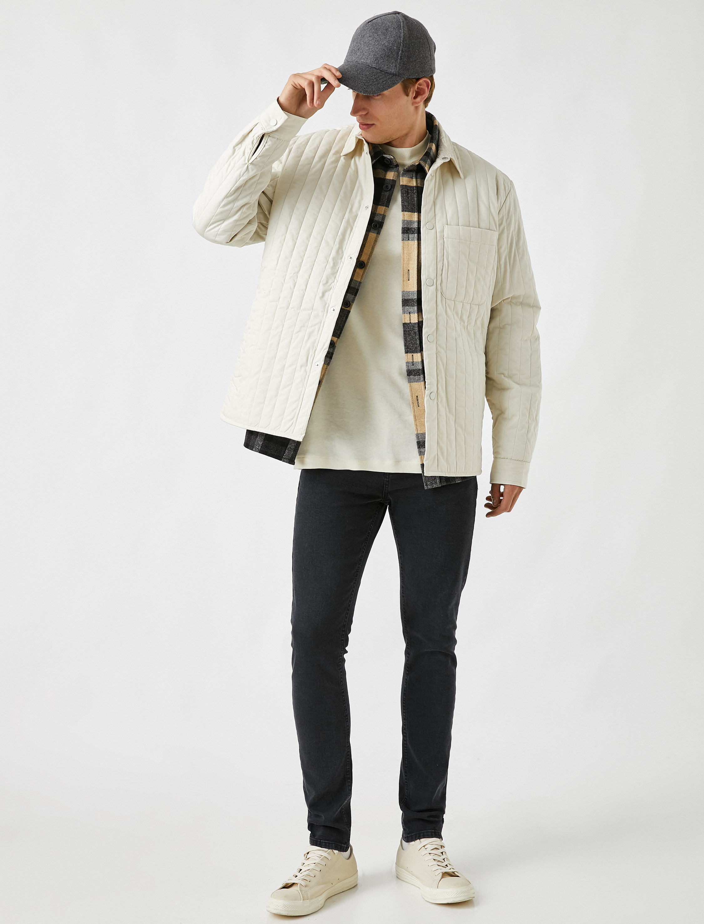   Skinny Fit Kot Pantolon - Michael Jean