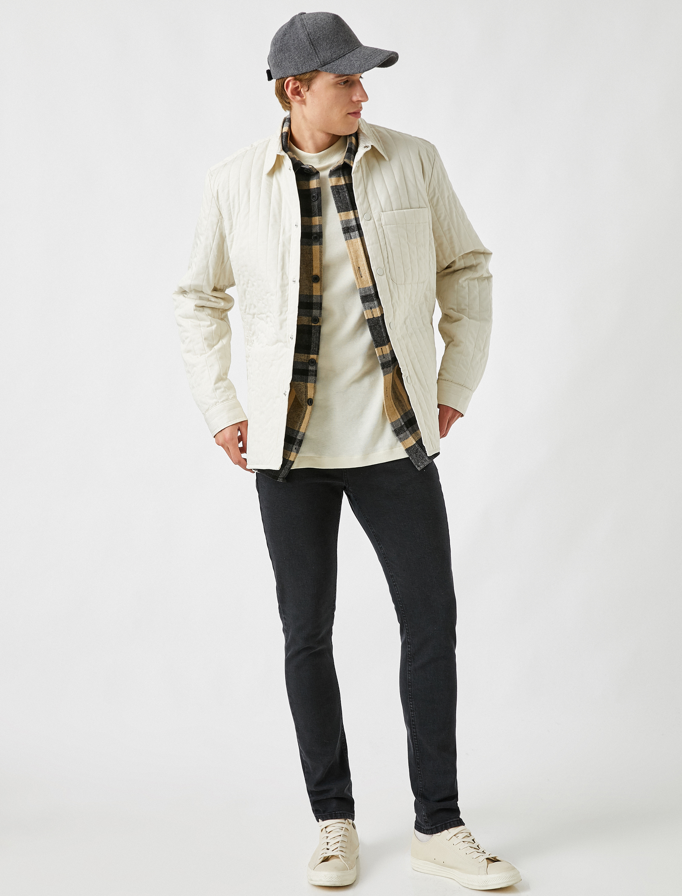  Skinny Fit Kot Pantolon - Michael Jean