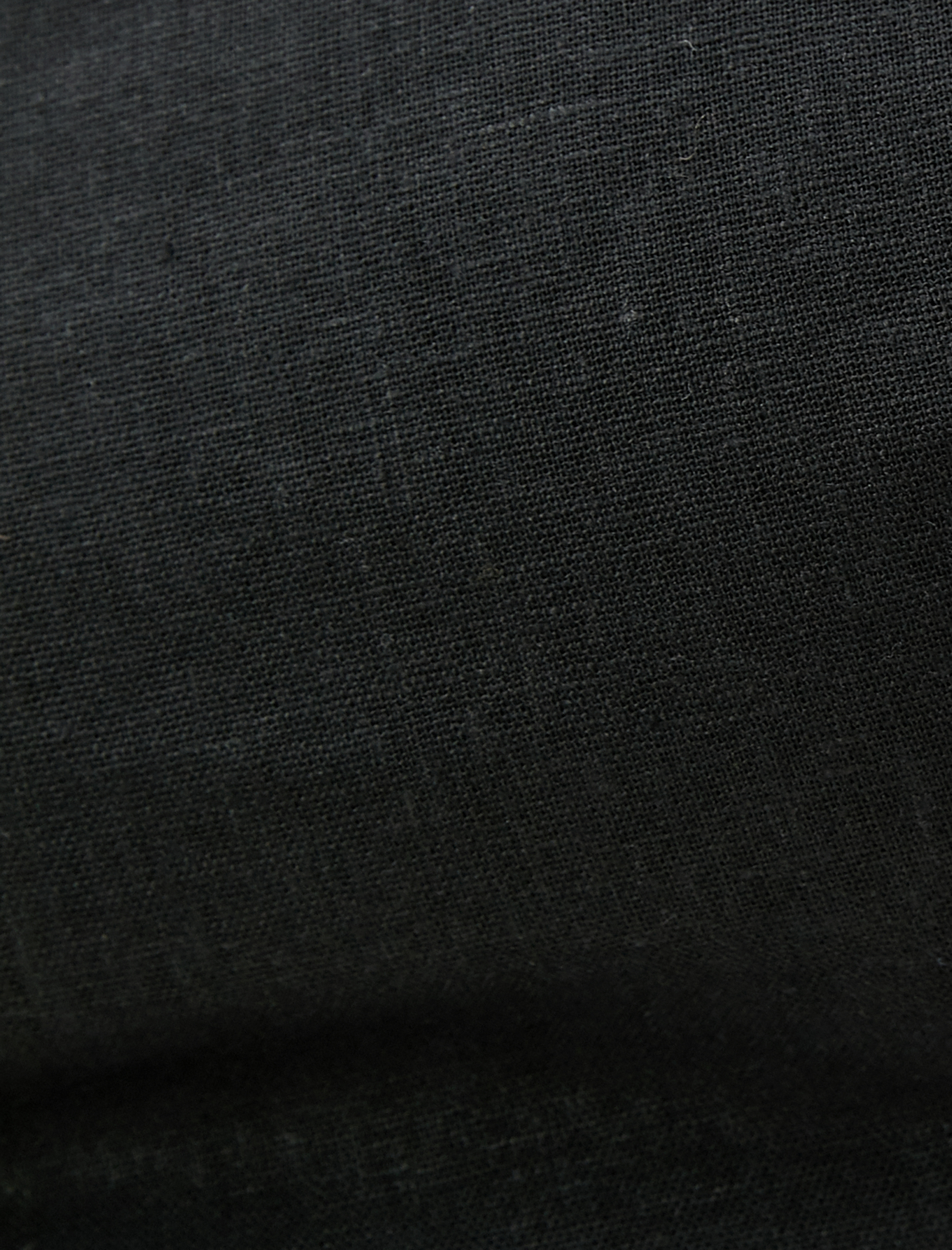   Keten Karışımlı Crop Bluz