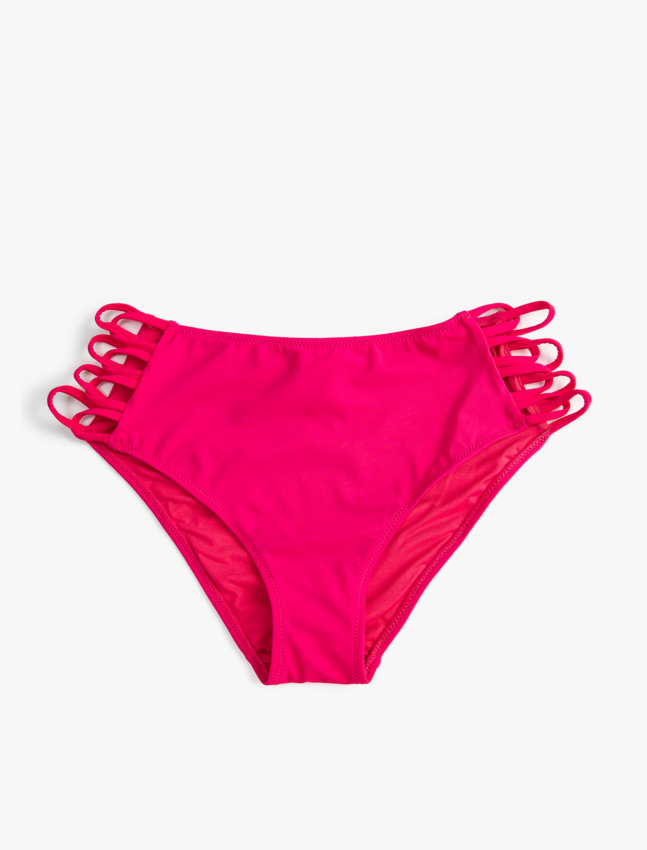   Yüksek Bel Bikini Altı Pencere Detaylı İpli