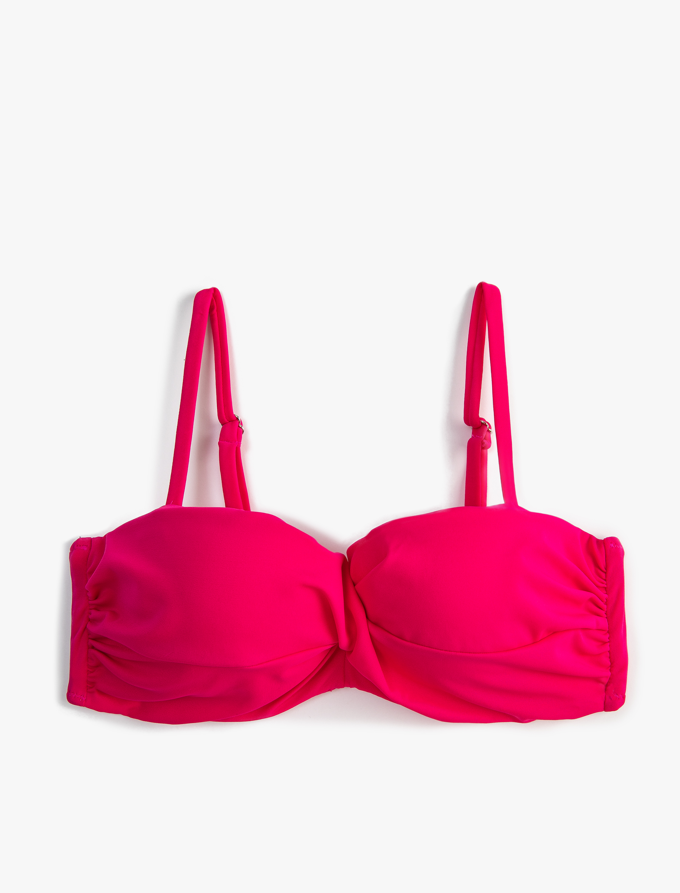   Push Up Bikini Üstü Dolgulu Balenli Çıkarılabilir Askılı