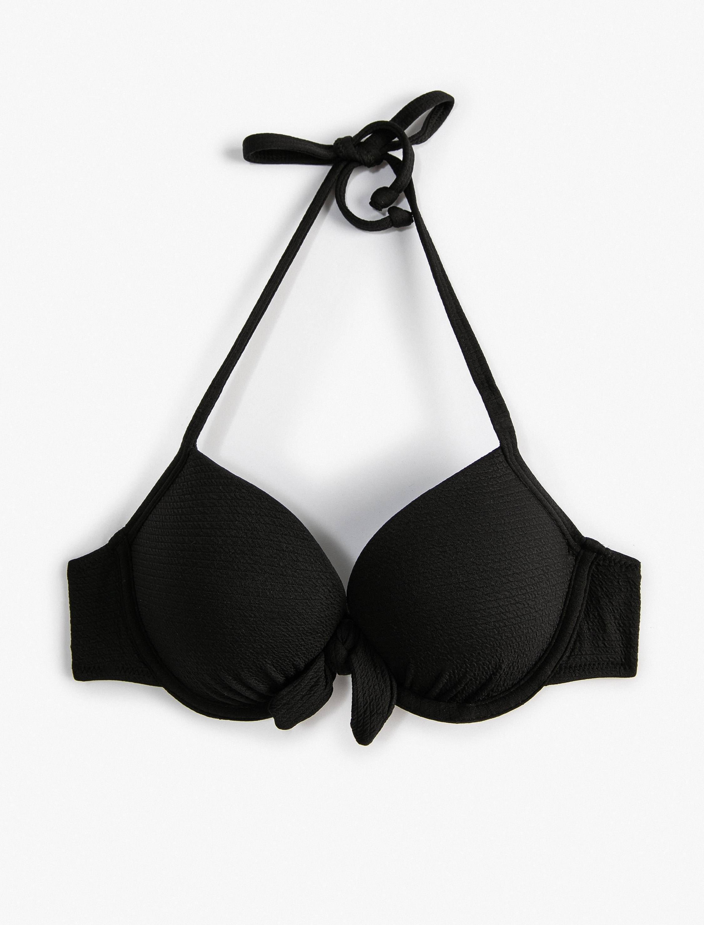   Push Up Bikini Üstü Dolgulu Balenli Dokulu