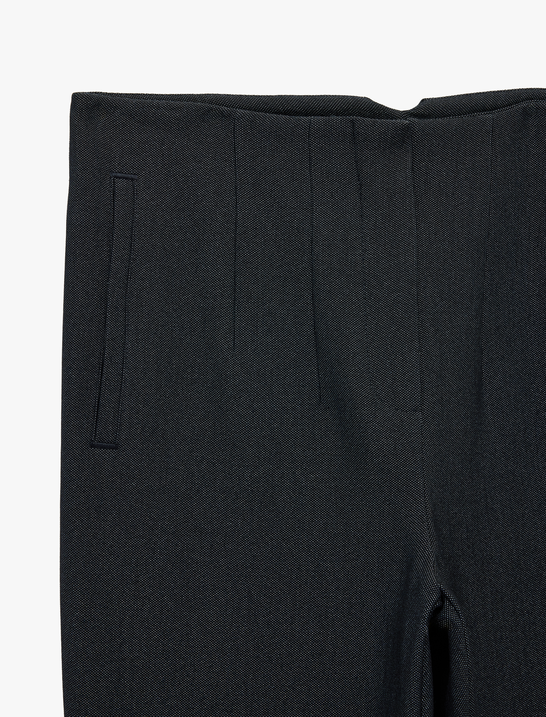   Slim Fit Düz Kısa Paça Cigarette Pantolon