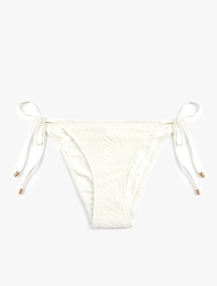  Yanları İpli Kroşe Bikini Altı