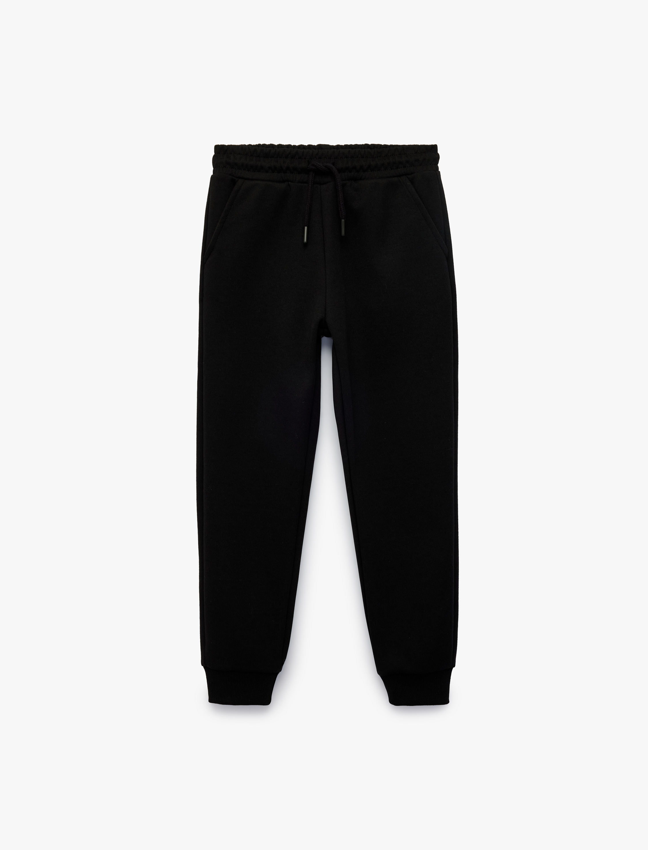  Erkek Çocuk Beli Lastikli Cepli Basic Jogger Eşofman Altı