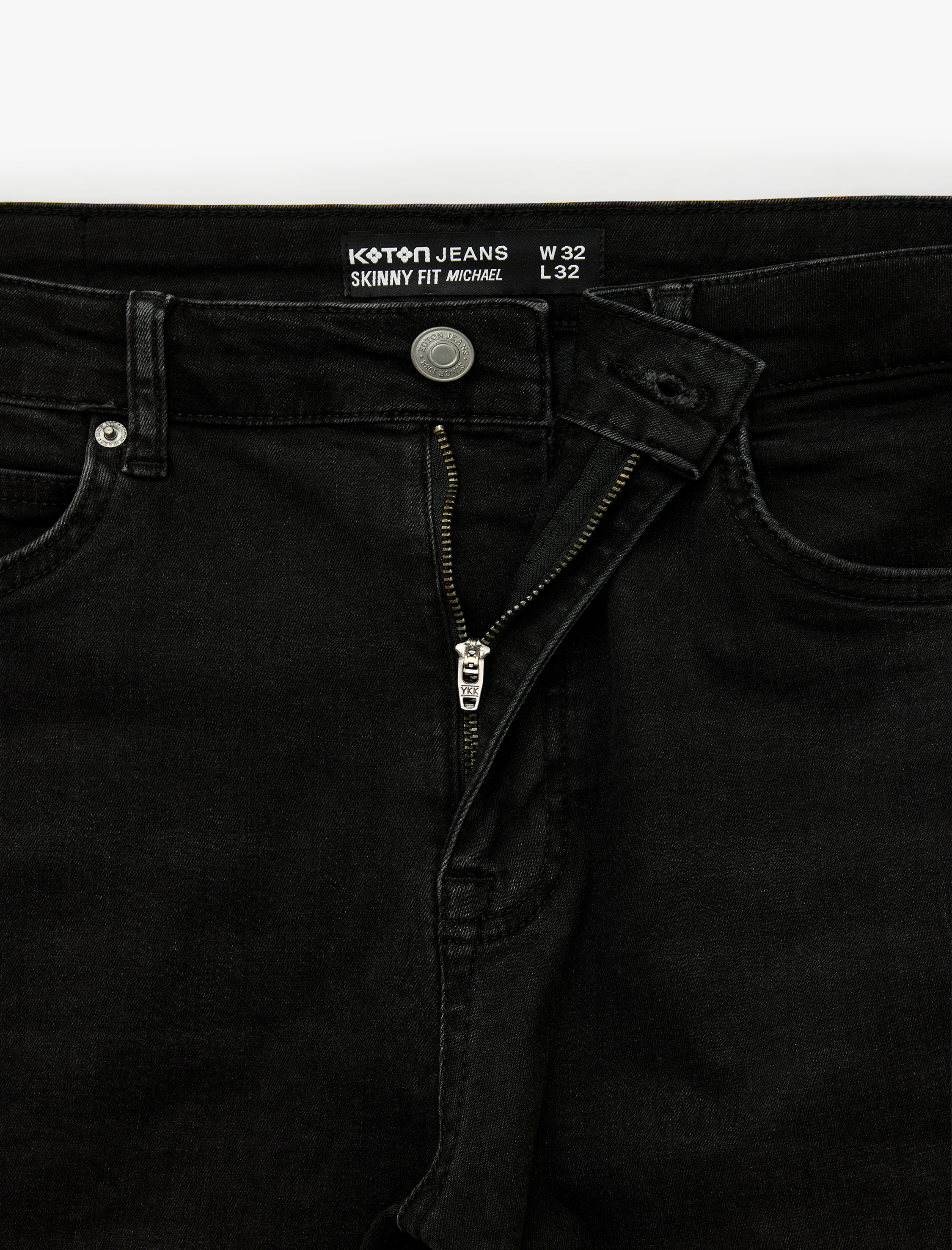   Normal Bel Pamuklu Cepli Skinny Fit Jean Pantolon - Michael Jean
