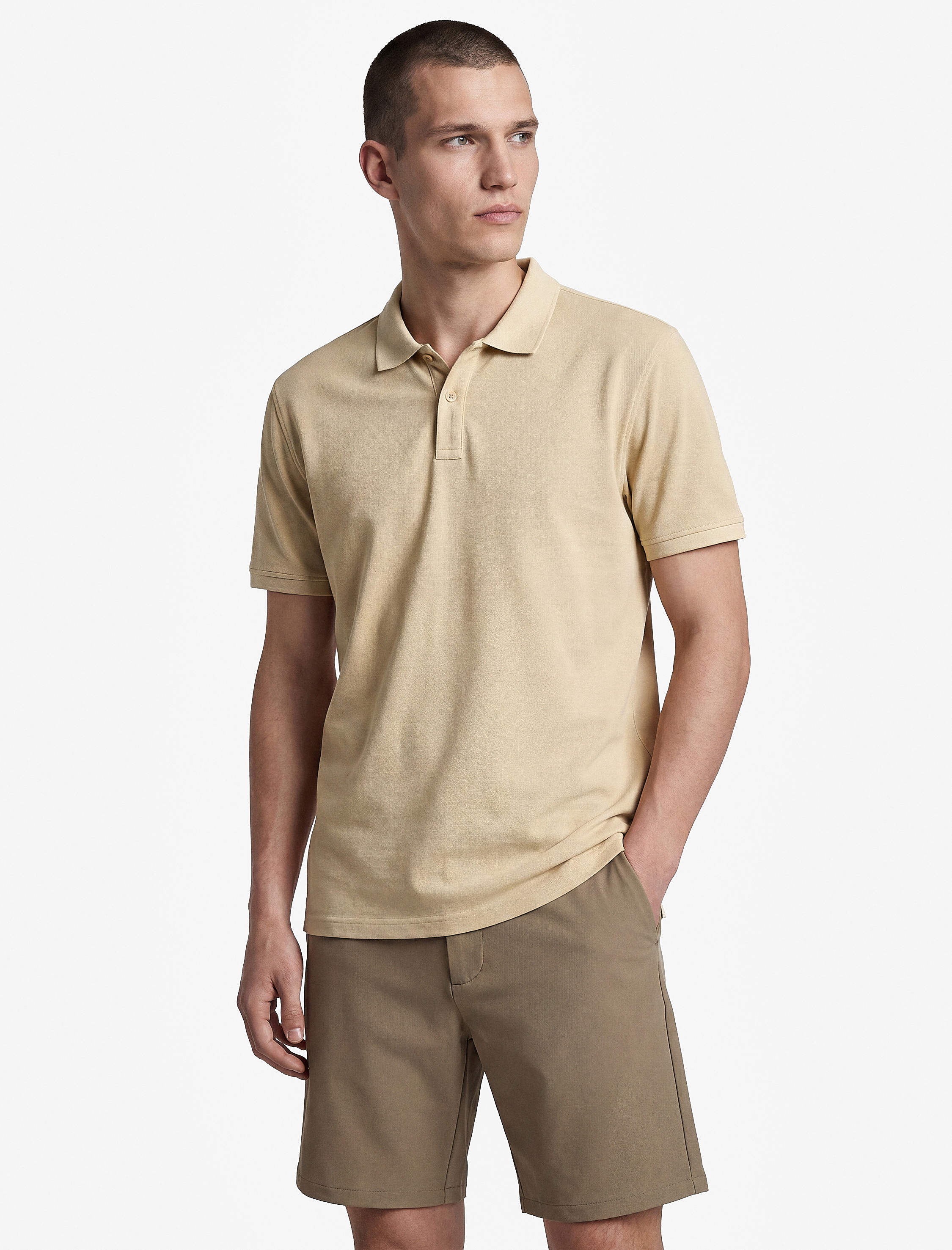   Regular Fit Pamuklu Pike Kumaş Kısa Kollu Düğmeli Polo Yaka Tişört