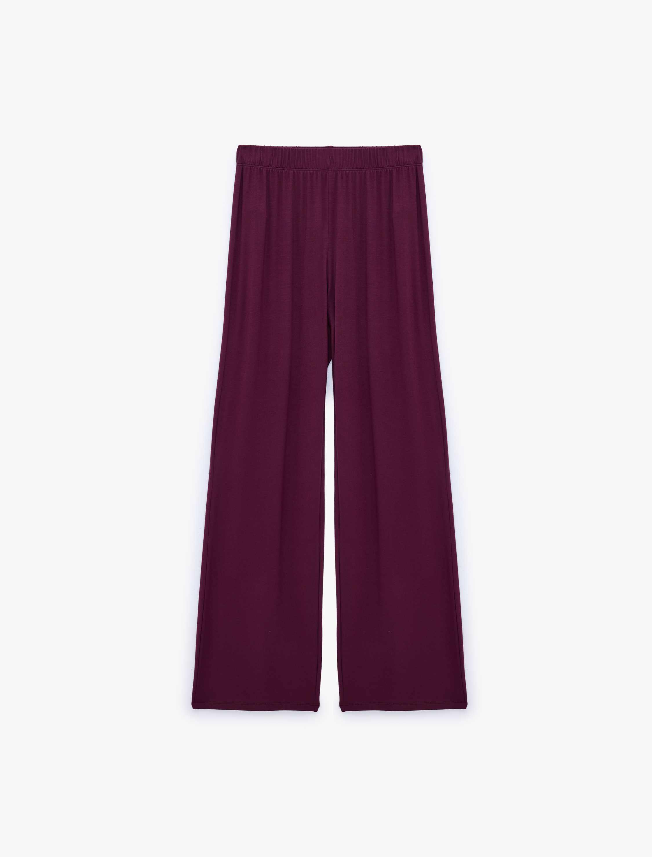   Beli Lastikli Bol Paça Viskon Pijama Altı
