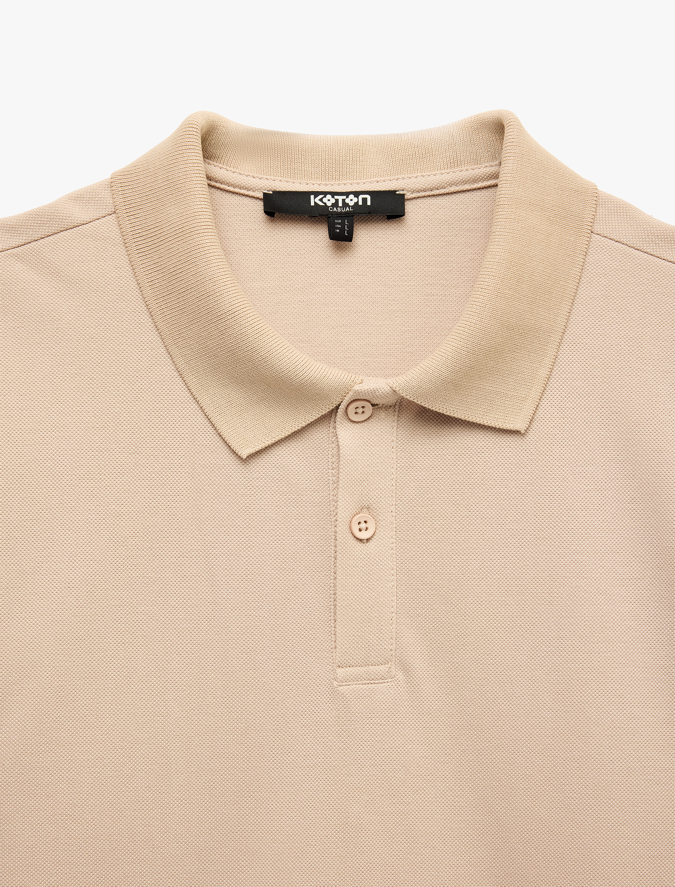   Pamuklu Pike Kumaş Kısa Kollu Baskılı Slim Fit Tişört