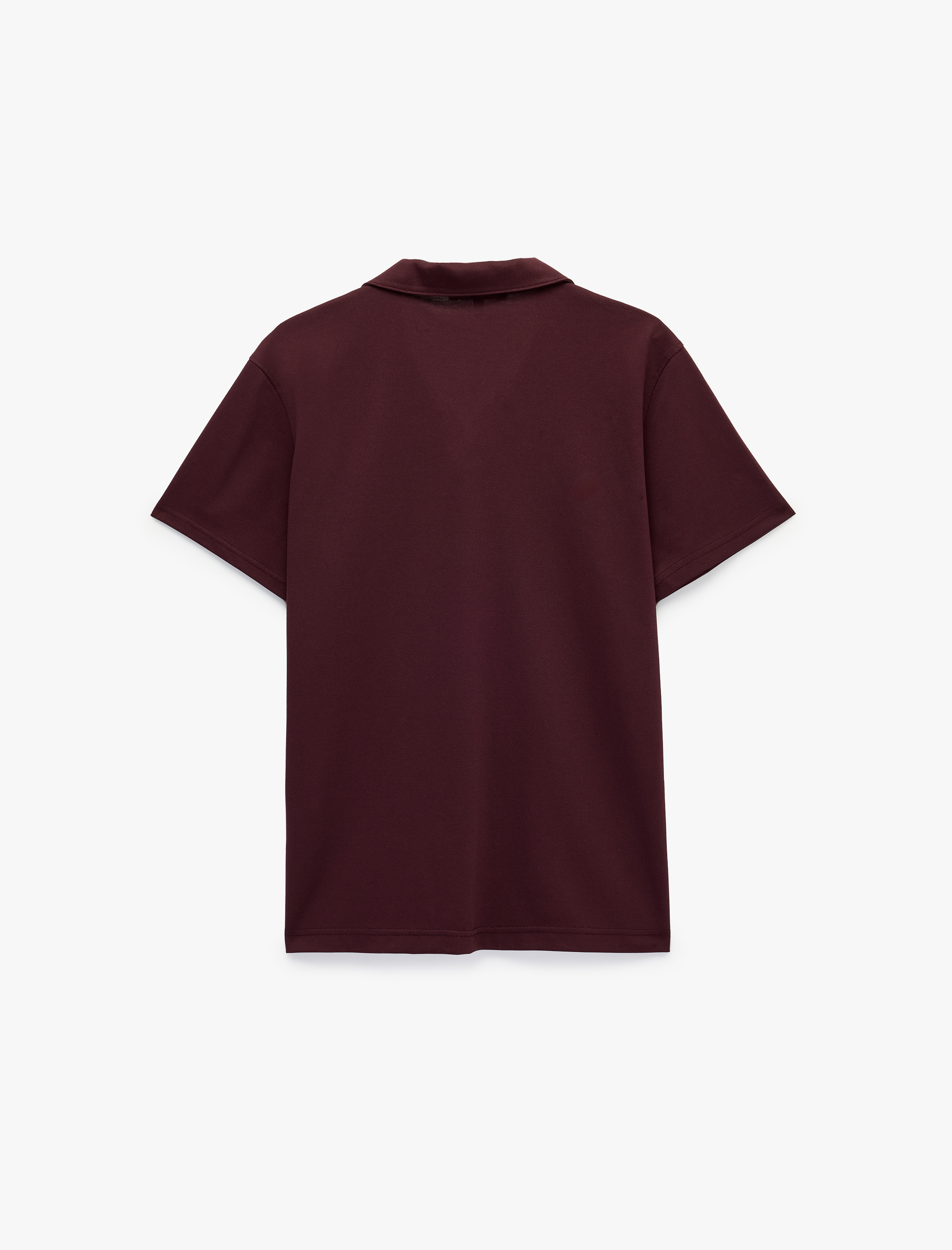   Regular Fit Pamuklu Pike Kumaş Kısa Kollu Polo Yaka Tişört