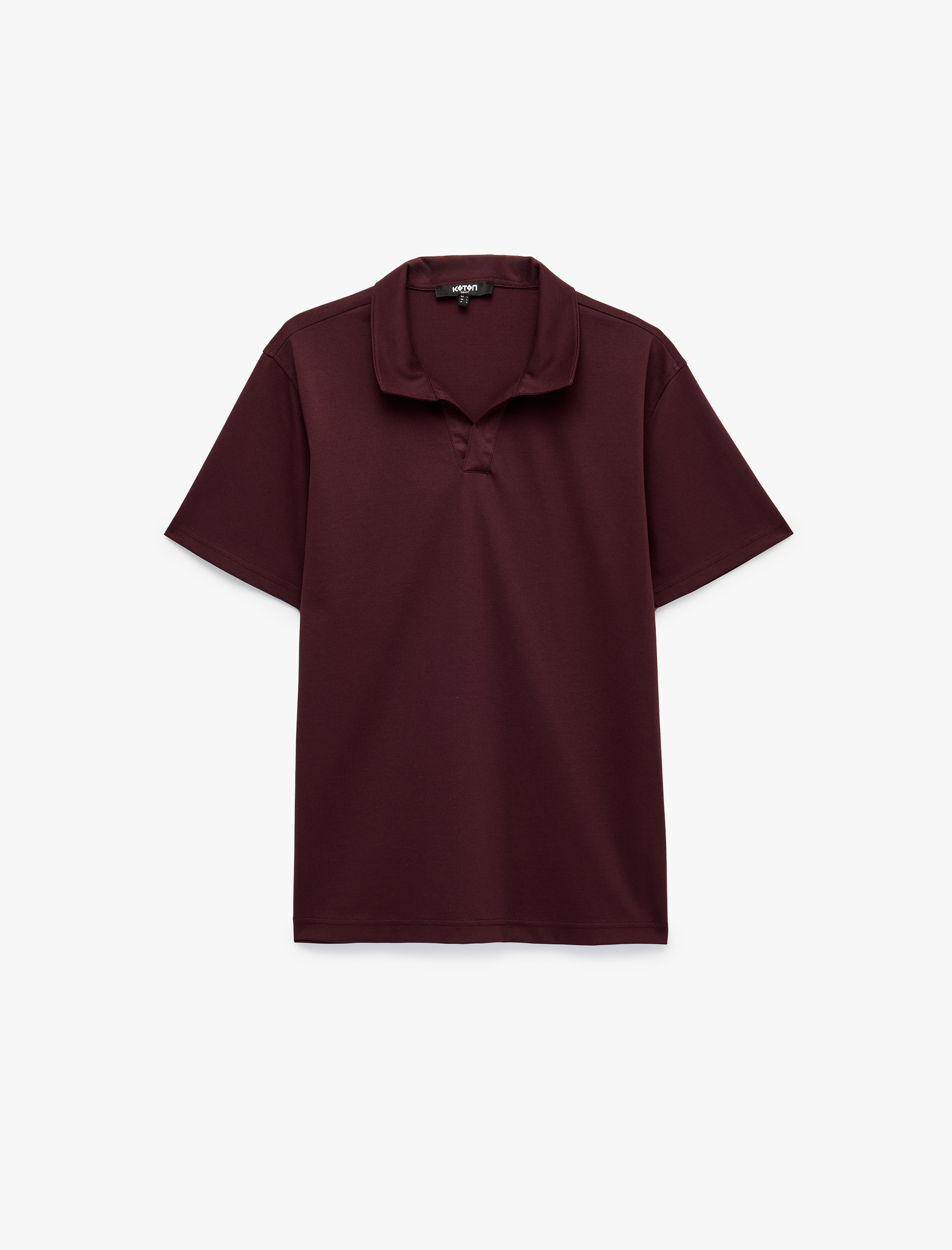   Regular Fit Pamuklu Pike Kumaş Kısa Kollu Polo Yaka Tişört