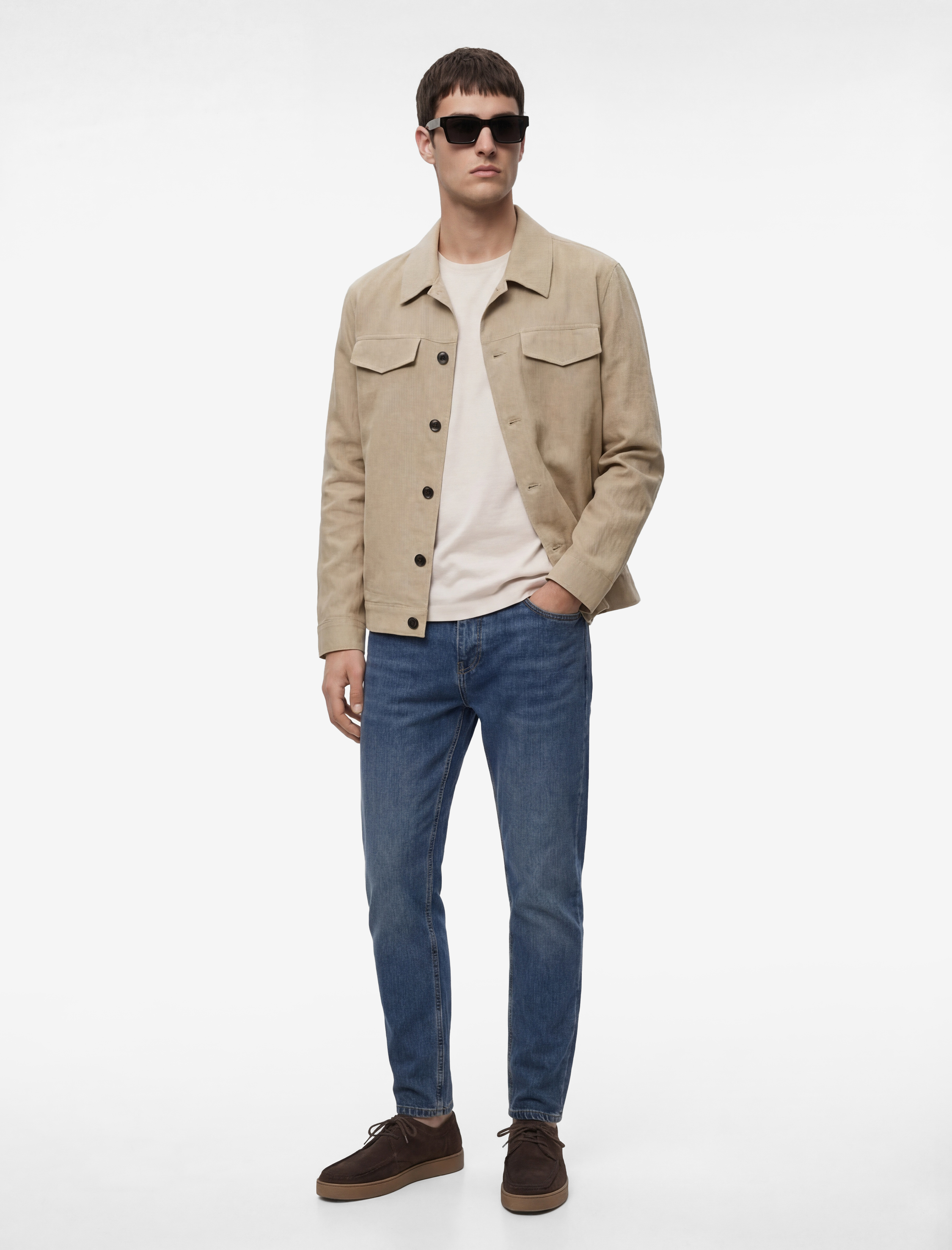   Regular Fit Normal Bel Pamuklu Tapered Jean Pantolon - Joe Jean