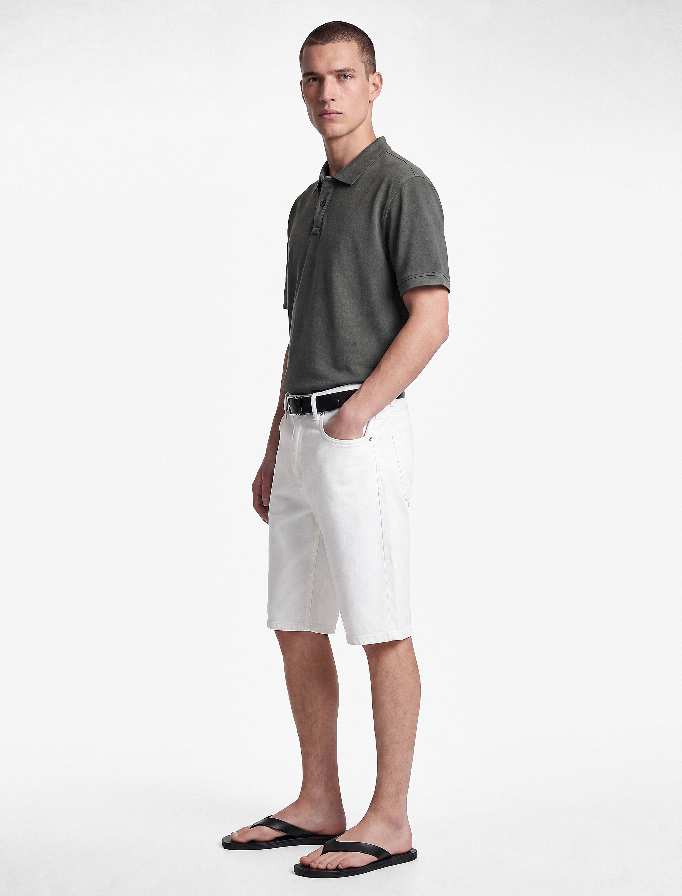   Regular Fit Pamuklu Pike Kumaş Kısa Kollu Düğmeli Polo Yaka Tişört