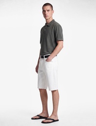 Regular Fit Pamuklu Pike Kumaş Kısa Kollu Düğmeli Polo Yaka Tişört