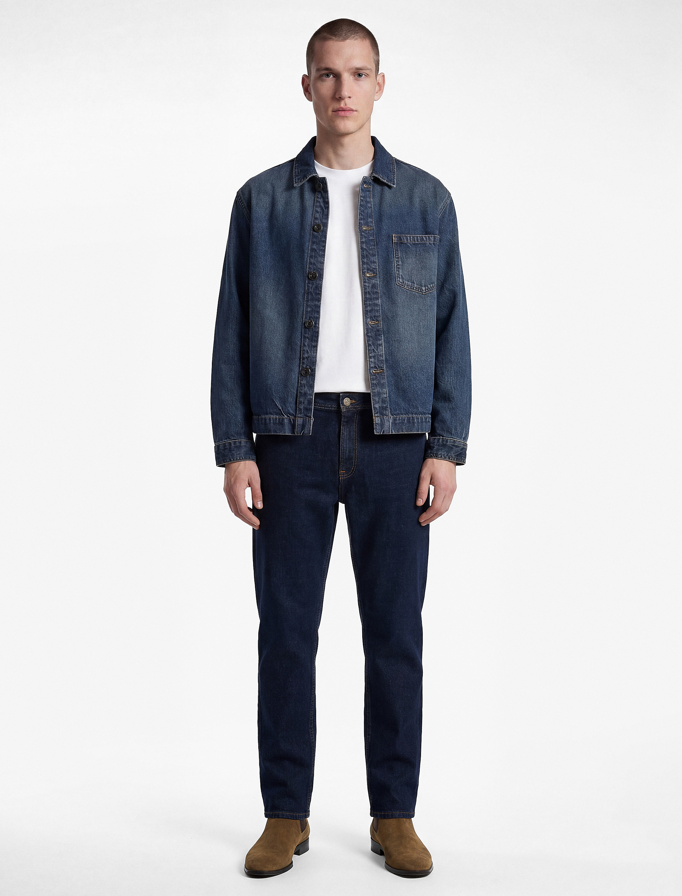   Normal Bel Pamuklu Straight Fit Jean Pantolon - Mark Jean