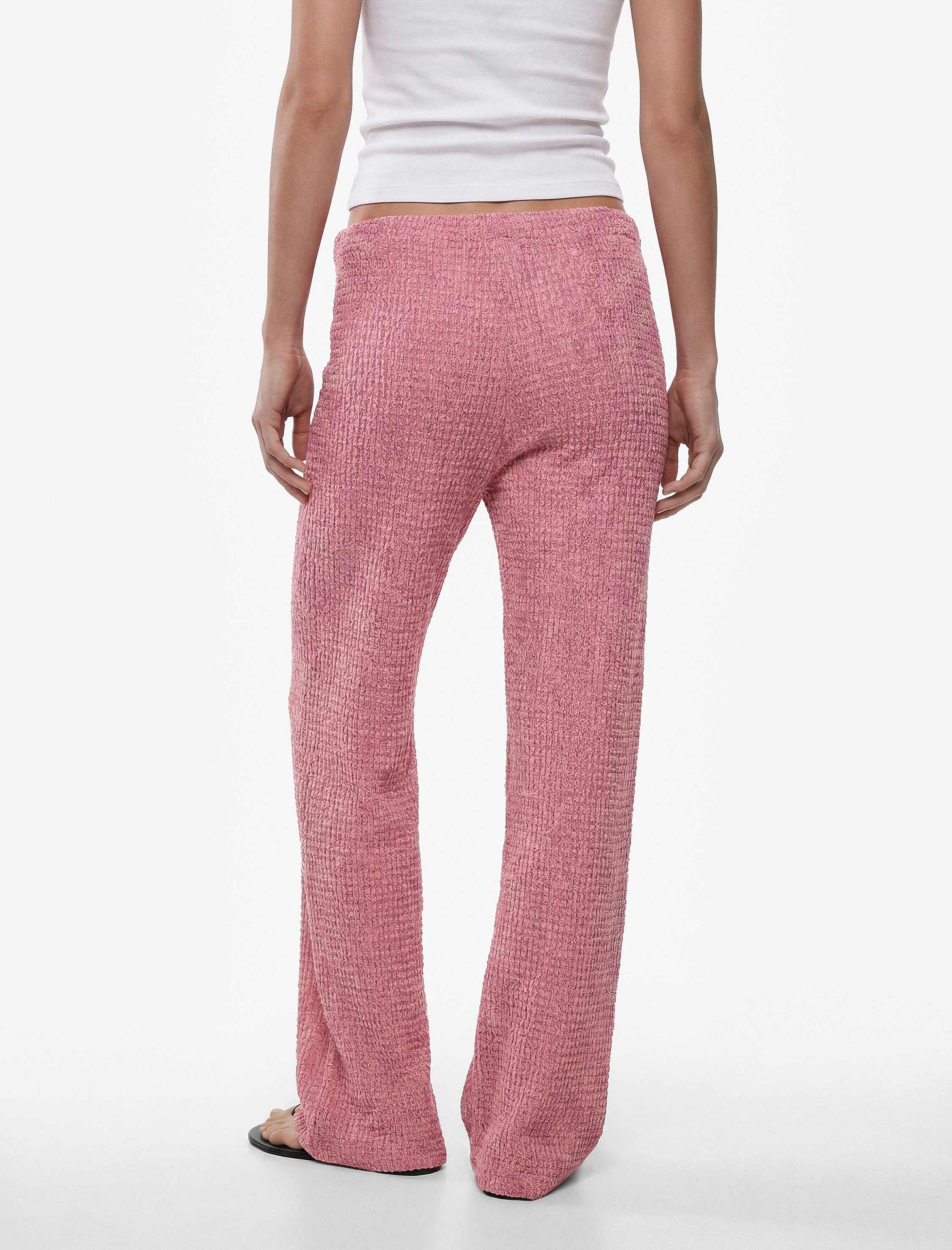   Bürümcük Kumaş Dokulu Slim Fit Pantolon