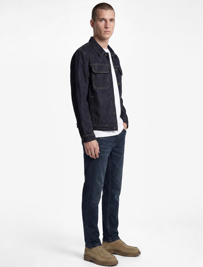 Normal Bel Pamuklu Slim Fit Jean Pantolon - Brad Jean