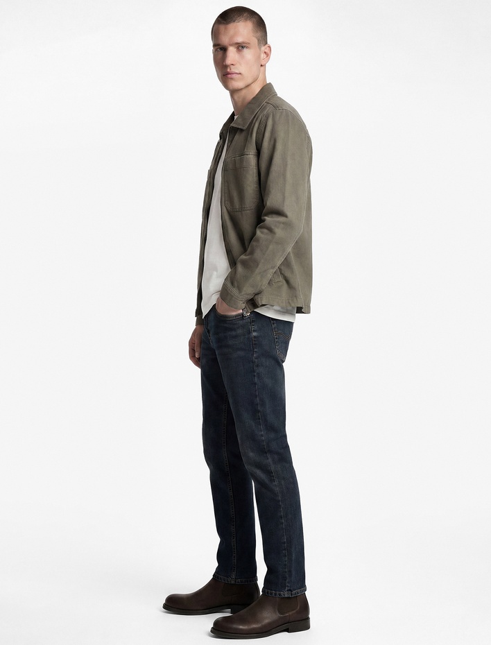  Pamuklu Normal Bel Slim Fit Jean Pantolon - Brad Jean