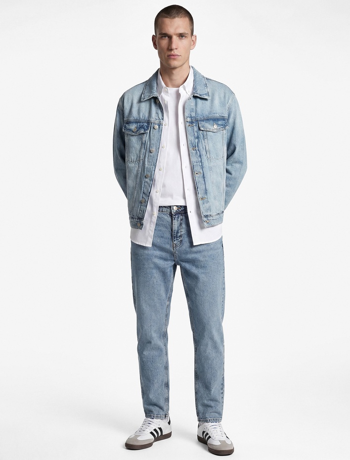  Normal Bel Pamuklu Regular Fit Tapered Jean Pantolon- Joe Jean