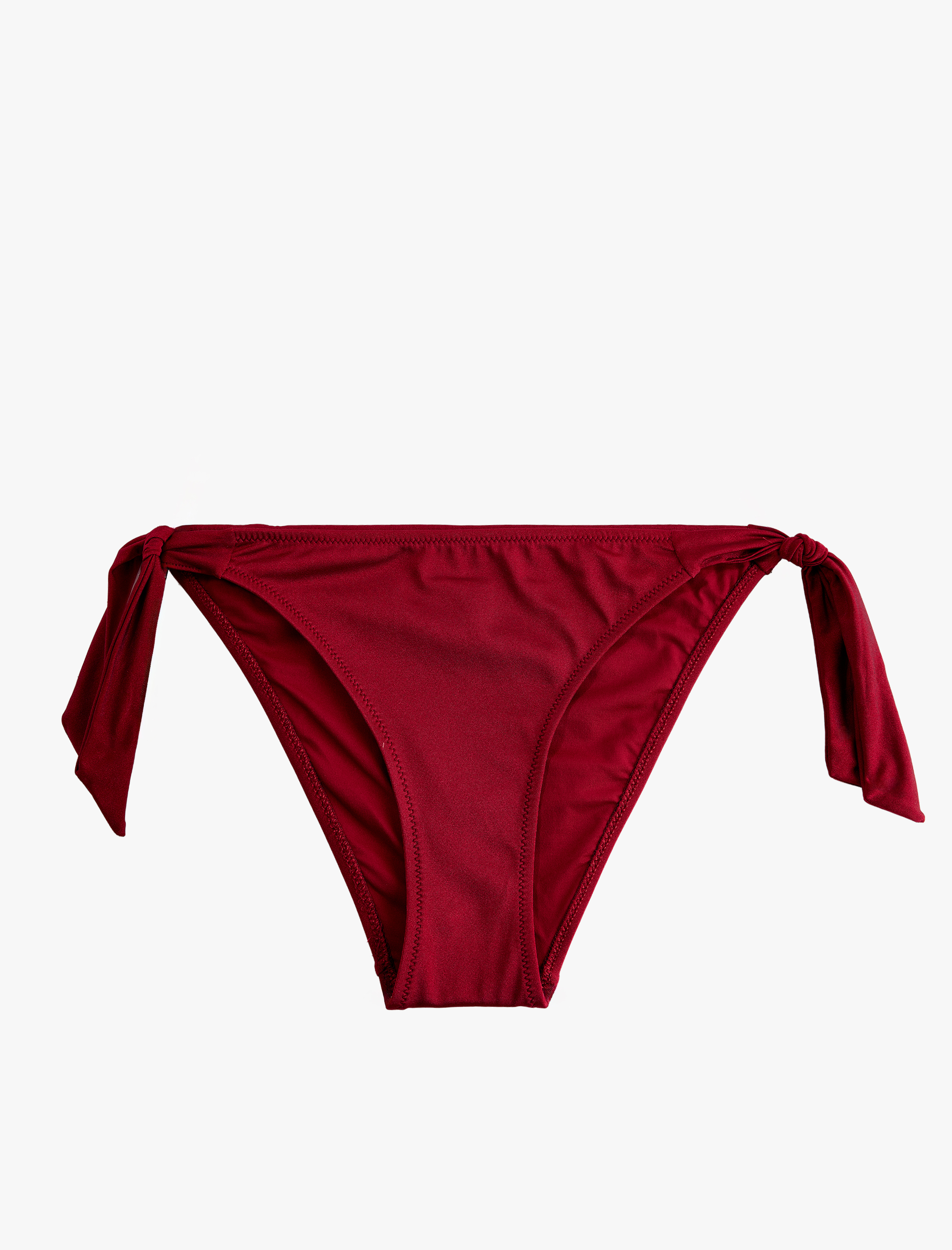   Yanları Fiyonklu Bağlamalı Parlak Bikini Altı