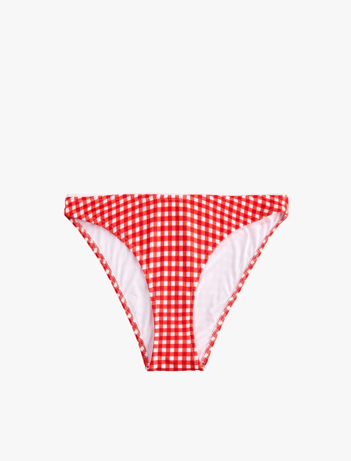  Koton X Sibil Çetinkaya - Pötikare Desenli Bikini Altı