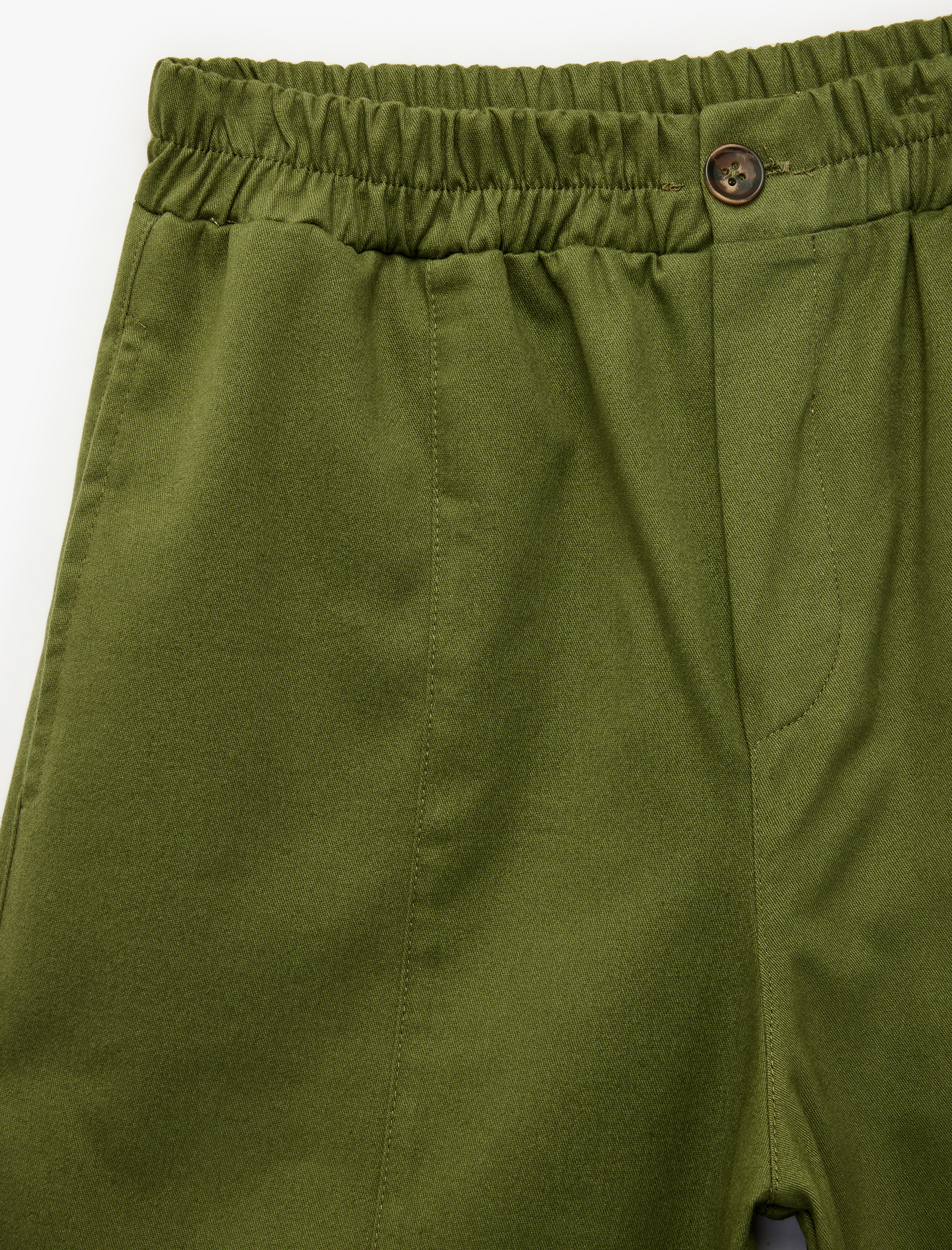  Erkek Çocuk Pamuklu Beli Lastikli Oversize Gabardin Pantolon