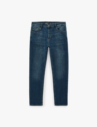 Pamuklu Slim Fit Jean Pantolon - Brad Jean