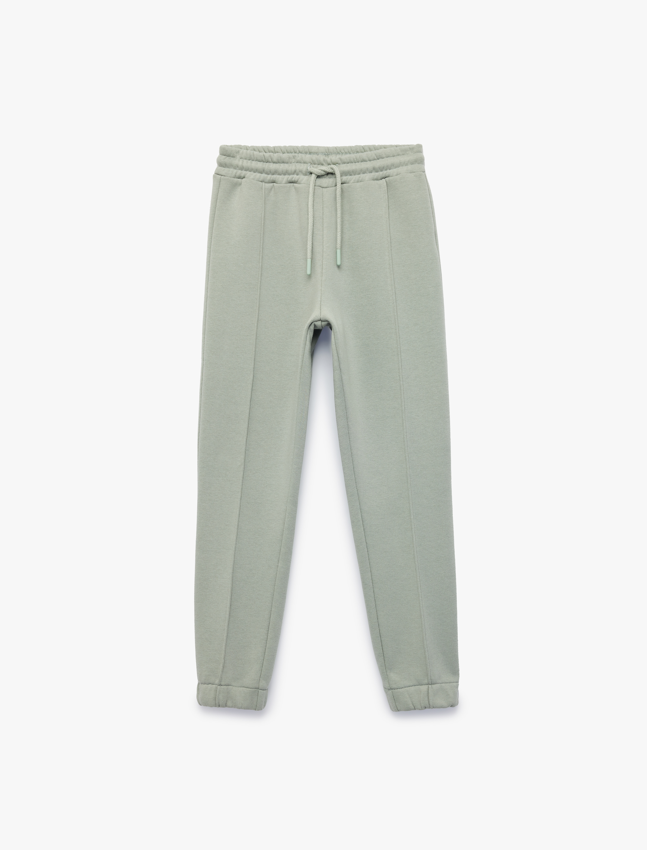  Erkek Çocuk Pamuklu Beli Lastikli Şardonlu Jogger Basic Eşofman Altı