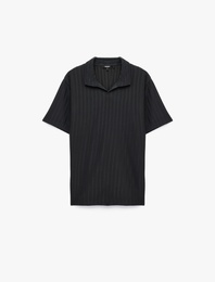 Regular Fit Kısa Kollu Polo Yaka Tişört