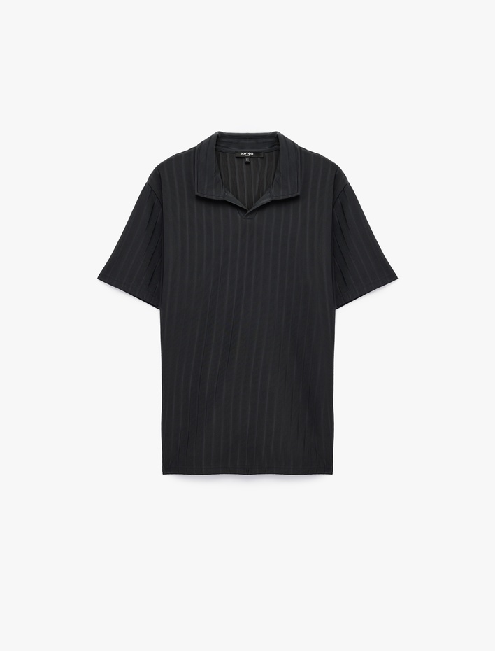  Regular Fit Kısa Kollu Polo Yaka Tişört