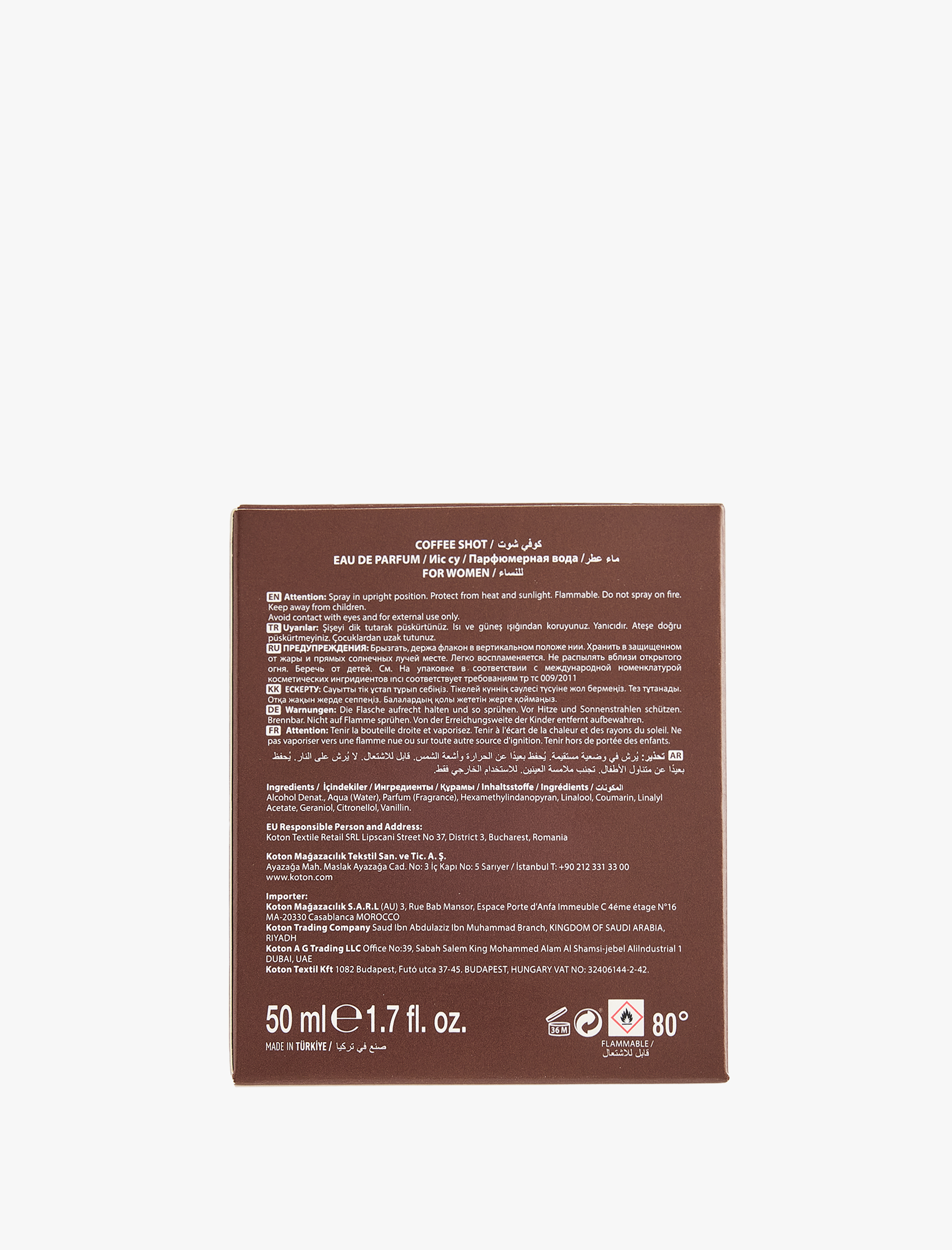  Kadın Parfüm Coffee Shot 50 ML