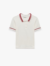 Regular Fit Kısa Kollu Polo Yaka Tişört