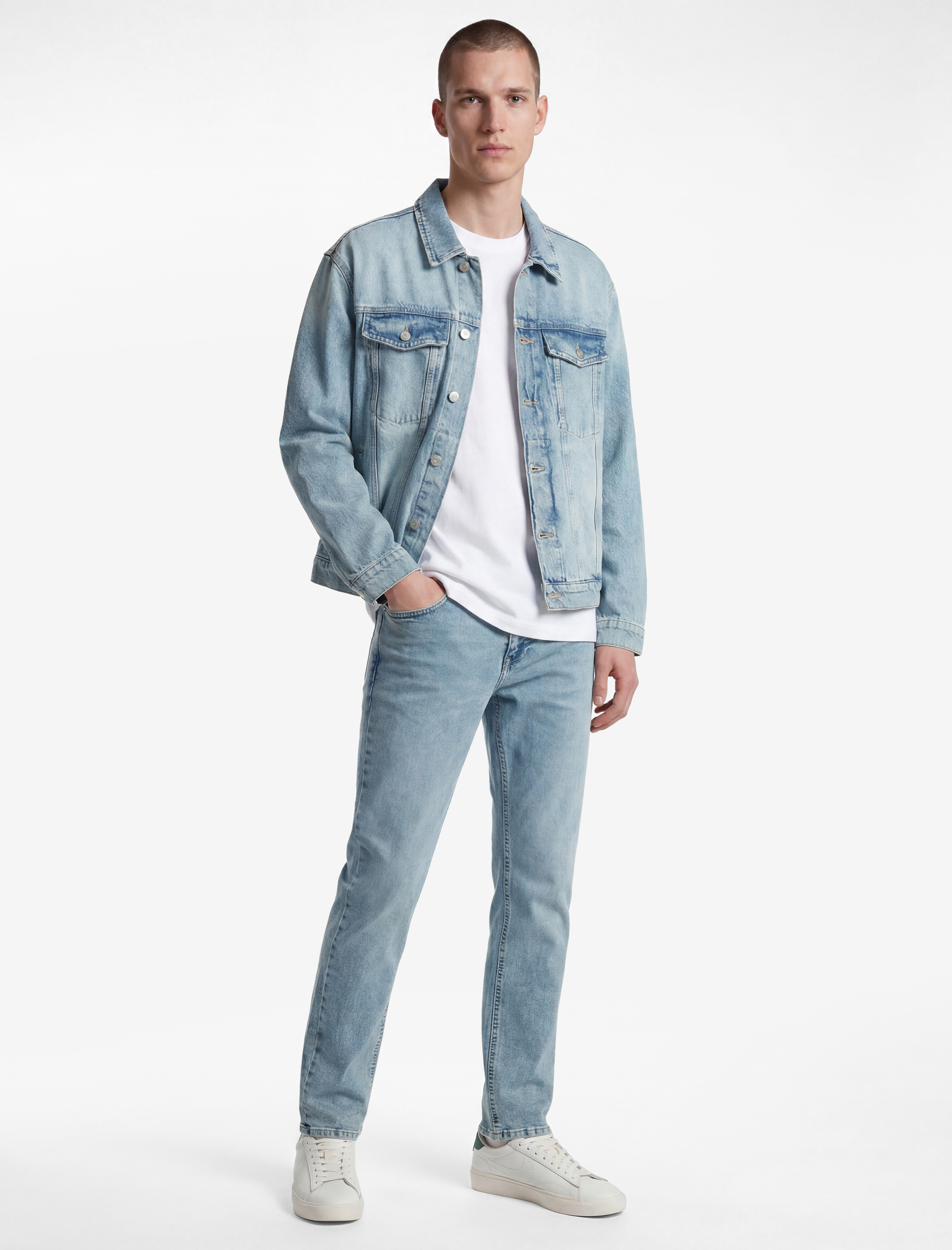   Normal Bel Cepli Pamuklu Skinny Jean Pantolon - Michael Jean