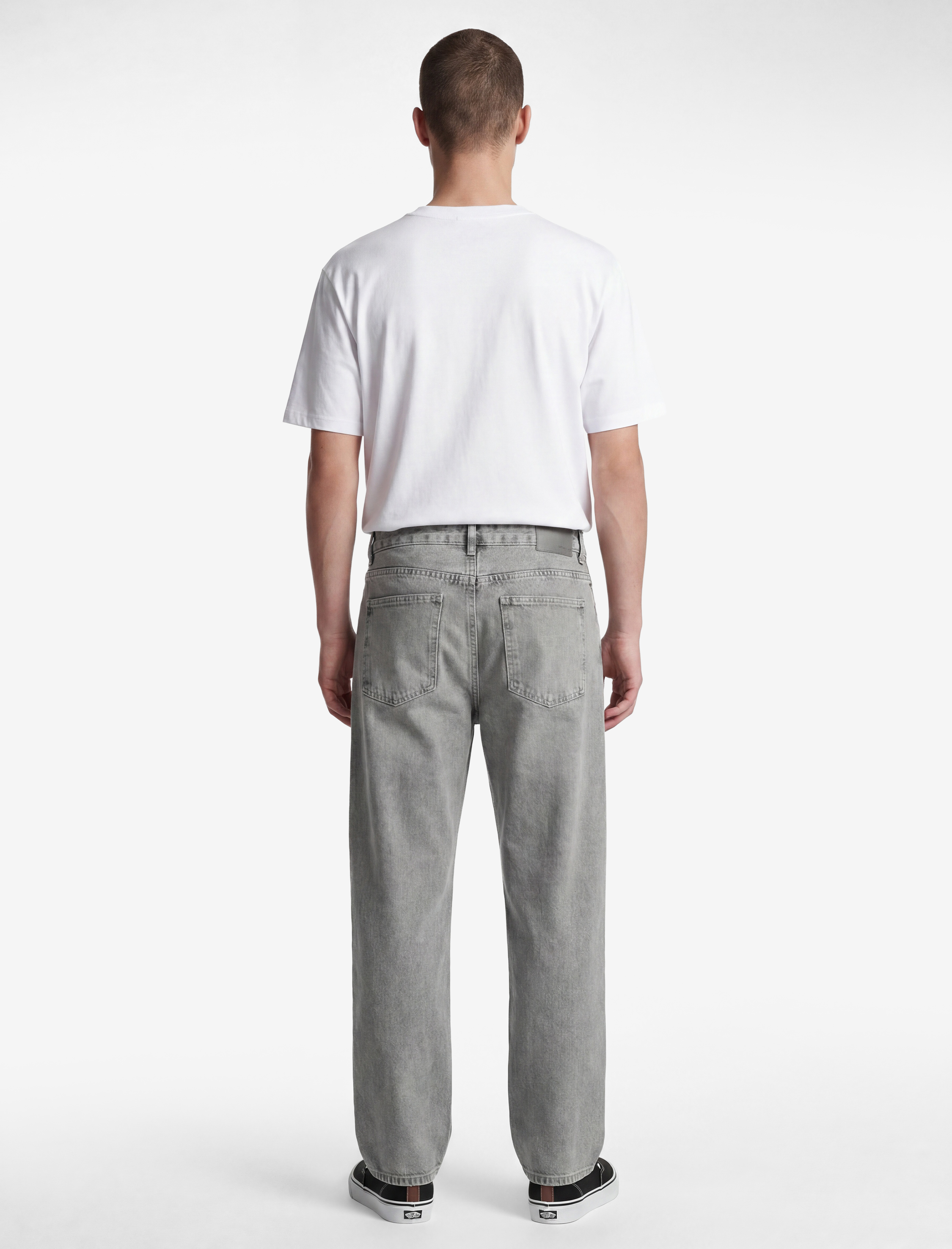   Bol Normal Bel Oversize Pamuklu Baggy Jean Pantolon