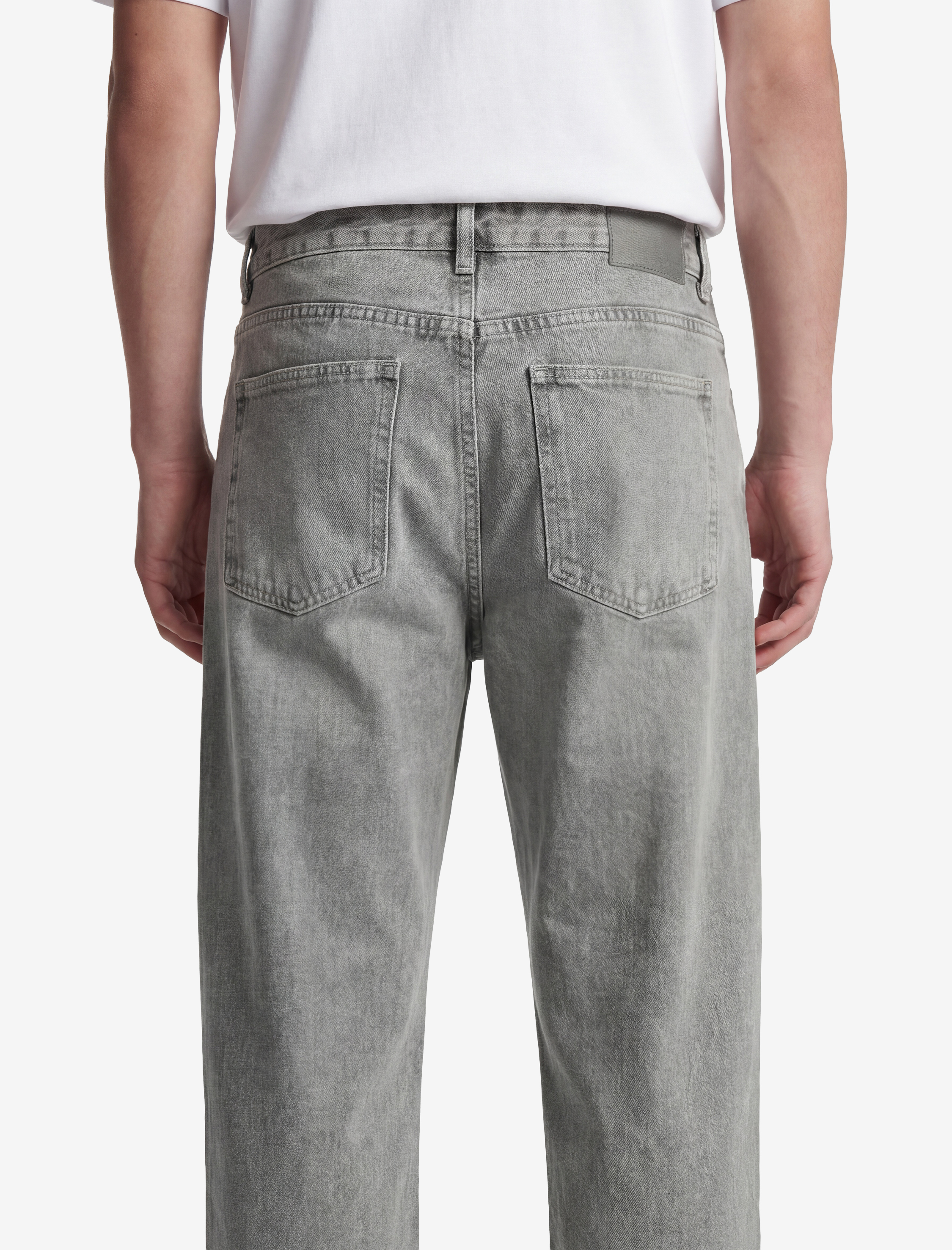   Bol Normal Bel Oversize Pamuklu Baggy Jean Pantolon